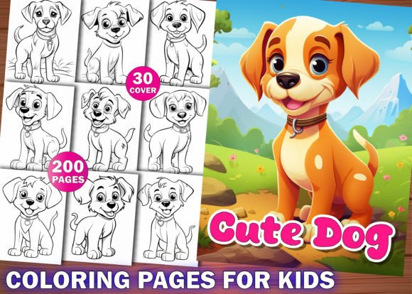 200 Cute Dog Coloring Pages for Kids Review