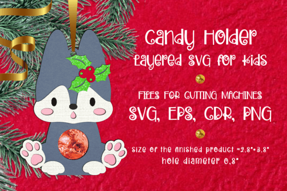 Baby Wolf Christmas Candy Holder Review