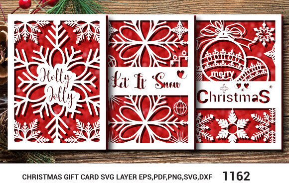 Christmas Gift Card Bundle SVG Layer1162 Review