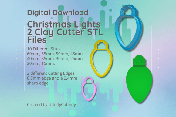 Christmas Lights 2 Clay Cutter - STL Dig Review