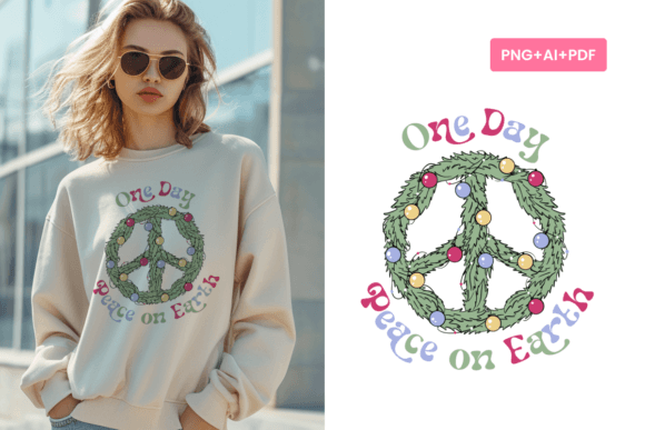 One Day Peace on Earth: T-Shirt Designs for Branding