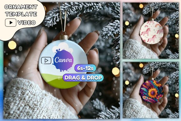 Review: Canva Ornament Template Animated Video