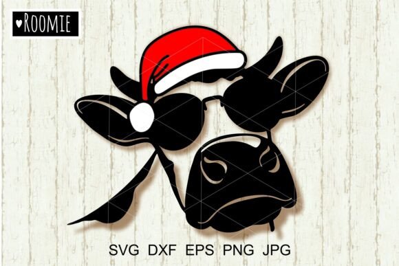 Review: Christmas Cow with Santa Hat Sunglasses