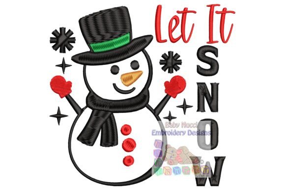 Review: Christmas Snowman Let It Snow Design