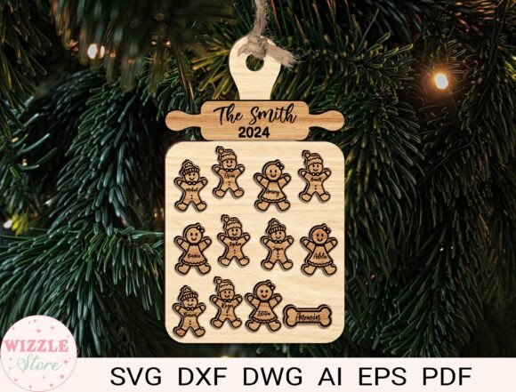 Review: Unique Family Christmas Ornament 2024 for Winter Amp Projects