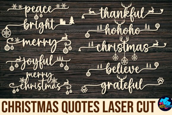 Reviewing Christmas Quote Laser Cut for Winter Amp Projects