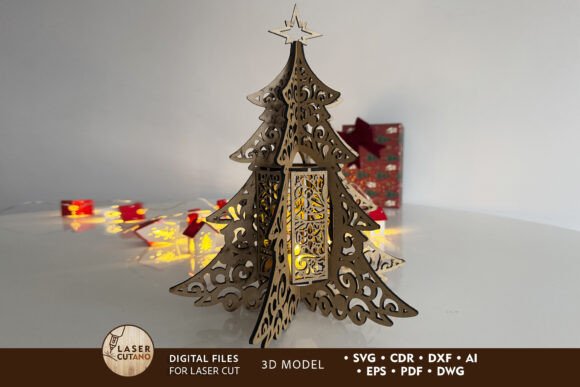 Reviewing the Christmas Tree Lamp Embroidery Design