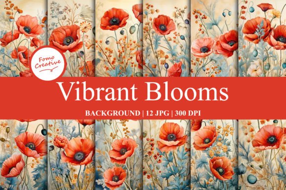 Vibrant Blooms Backgrounds: A Seller’s Review